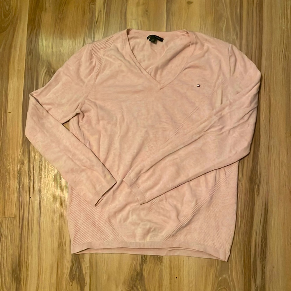 Pink Tommy Hilfiger Sweater